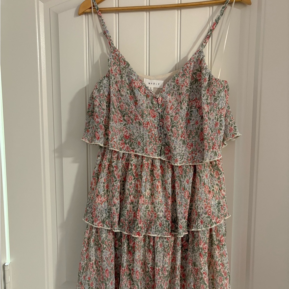 Floral Tiered Dress